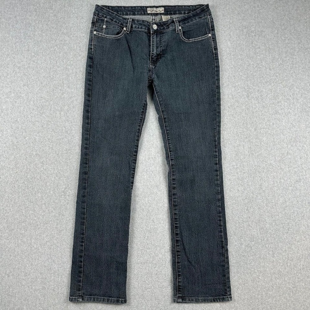 Botin Jeans Womens Bootcut Jeans Size 13 Dark Wash Denim Pants Western Rodeo